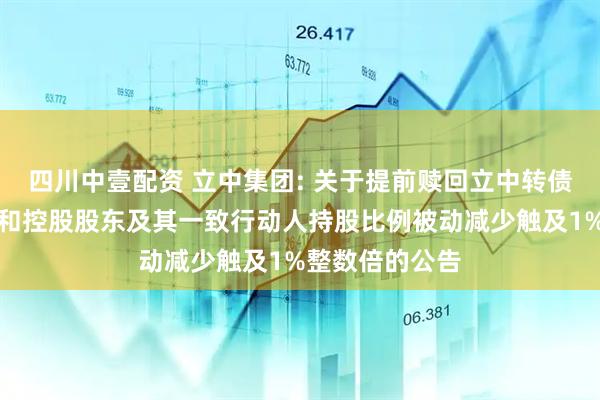 四川中壹配资 立中集团: 关于提前赎回立中转债第十一次提示和控股股东及其一致行动人持股比例被动减少触及1%整数倍的公告