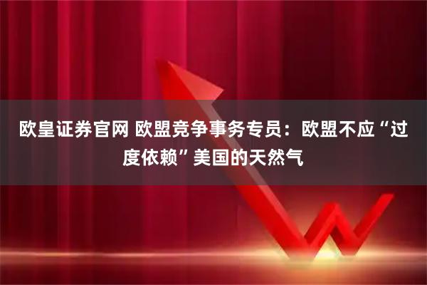 欧皇证券官网 欧盟竞争事务专员：欧盟不应“过度依赖”美国的天然气